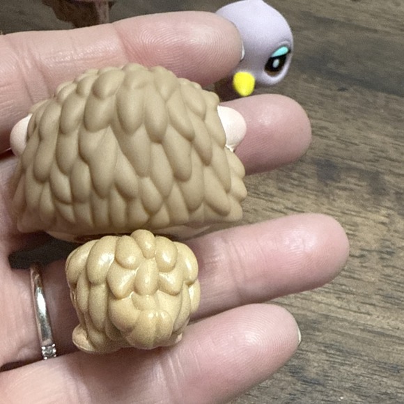 Hasbro LPS Littlest Pet Shop Animal Lot/9 Ostrich Owl Hedgehog Bird Monkey Dog - Picture 3 of 16